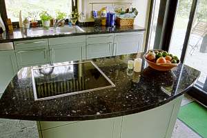Kueche in Marmor